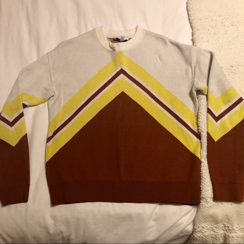 & Other Stories Varsity Knit Sweater